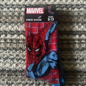 Marvel Red and Blue Casual Socks
